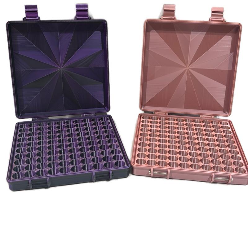 3D Printed Vial Cases for 3ml Vials - Snap-Close Design for Travel & Storage