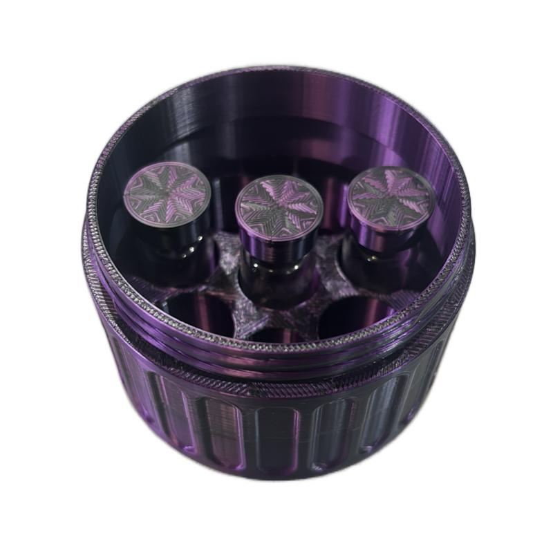 Vial Jar – Holds 8 x 3ml Vials – Freezer Safe – Screw-On Lid