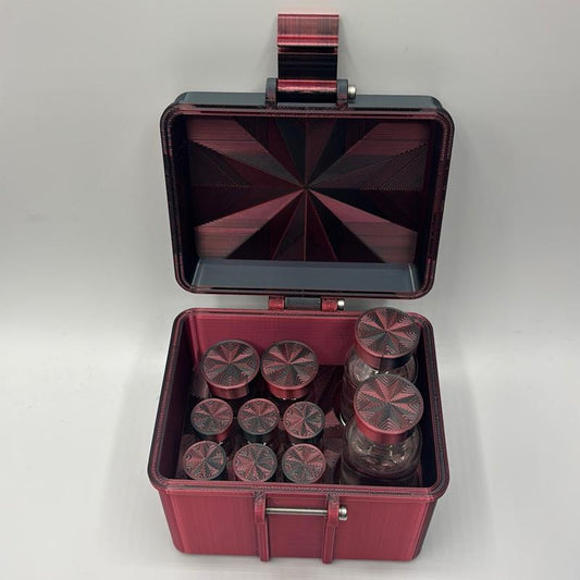 Horizon Starburst Multi-Size Vial Case
