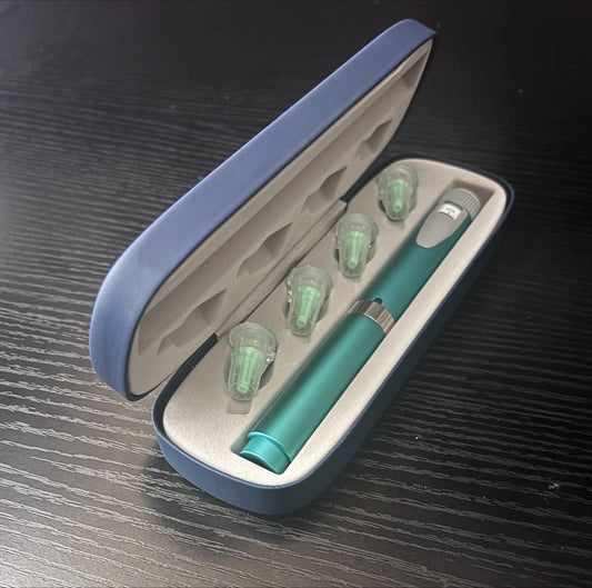 V2 Blue Metal Travel Case